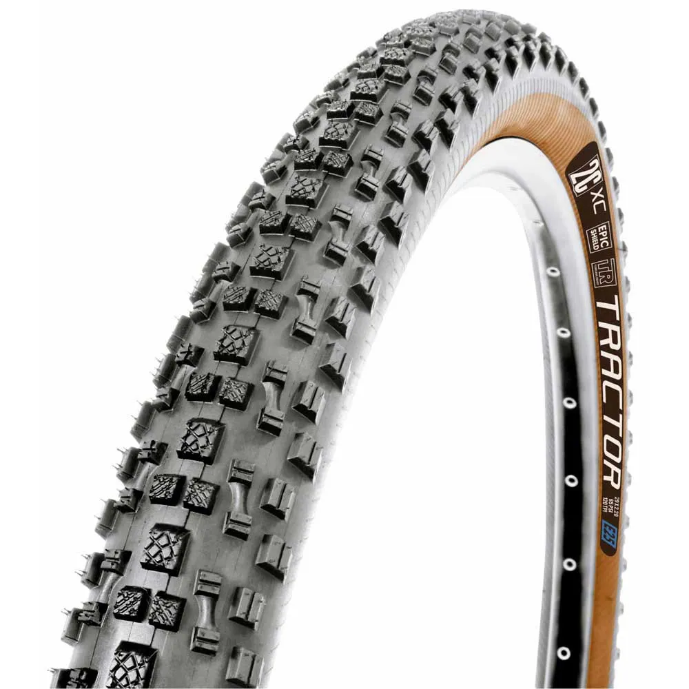 

Шина для горного велосипеда MSC Tractor 2C XC Epic Shield 120 TPI Tubeless 29´´ x 2.20, черный