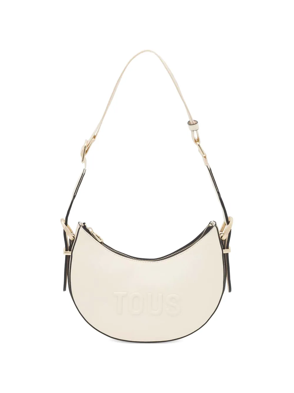 

Сумка на плечо с тиснением в виде логотипа Tous, бежевый