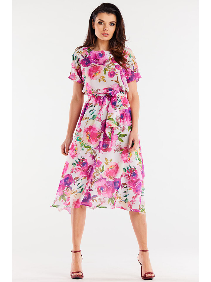 

Длинное платье Awama, цвет pink/weiß