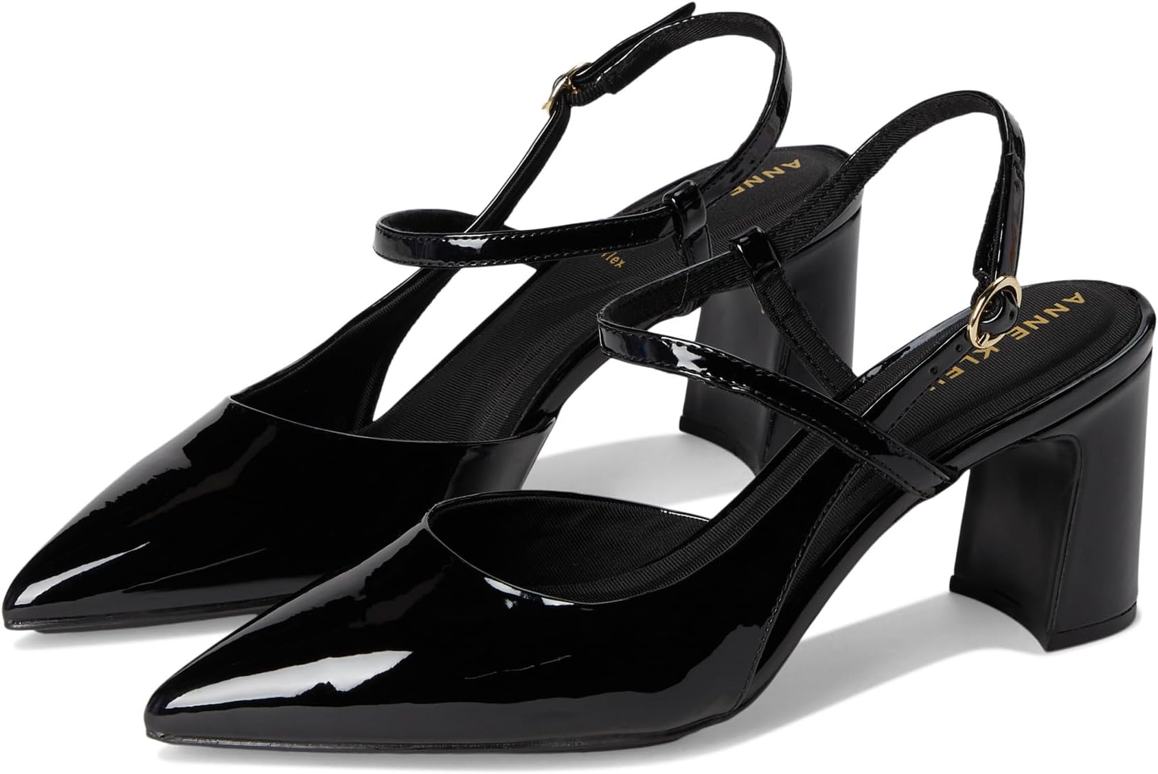 Туфли Anne Klein Bliss, цвет Black Patent