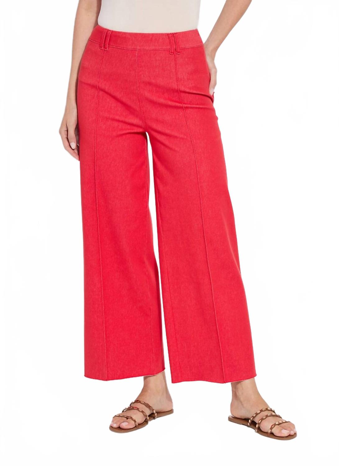 

Джинсы Erin Pintuck Reprieve Denim Wide Leg In Buoy Lysse, Buoy