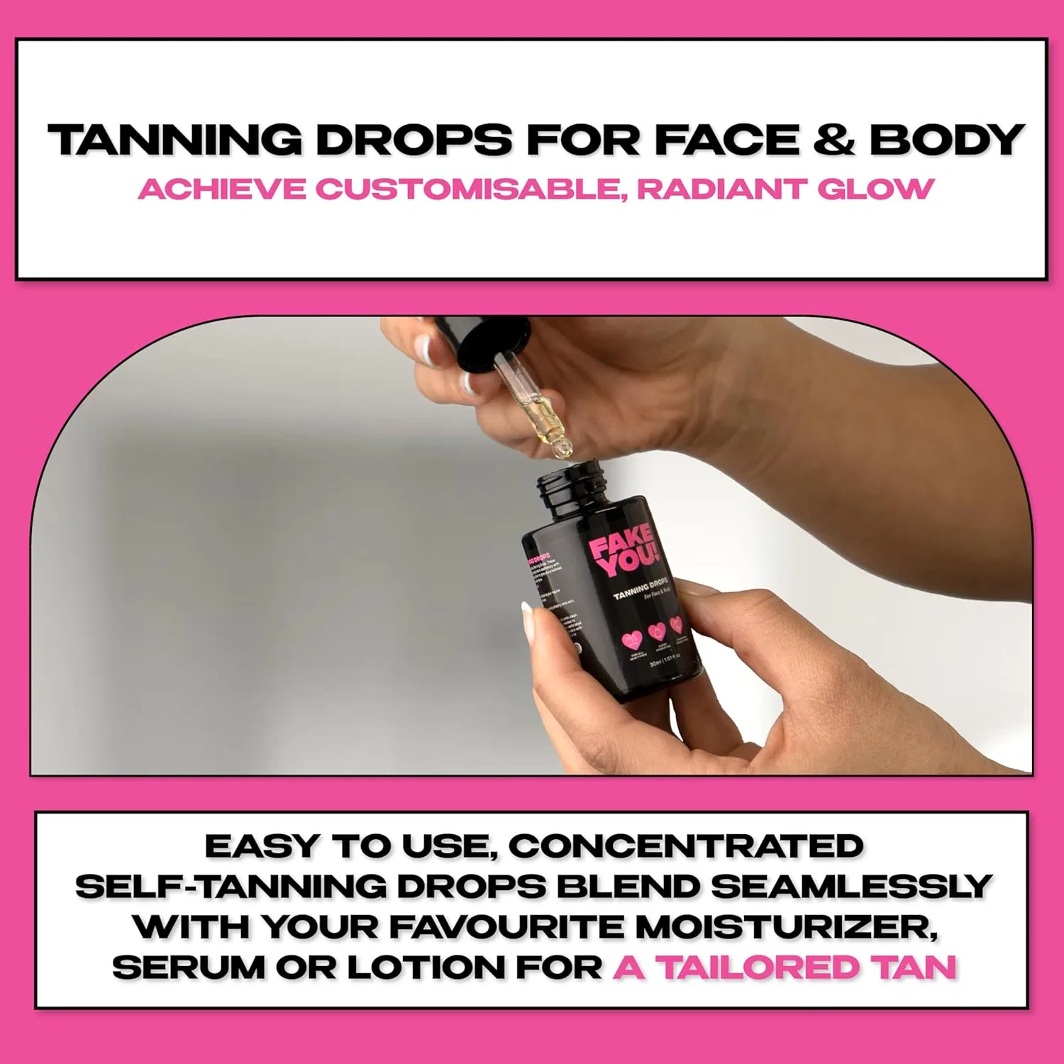 Автозагар Fake You! Tanning Drop для лица и тела, 30 мл — фото 2