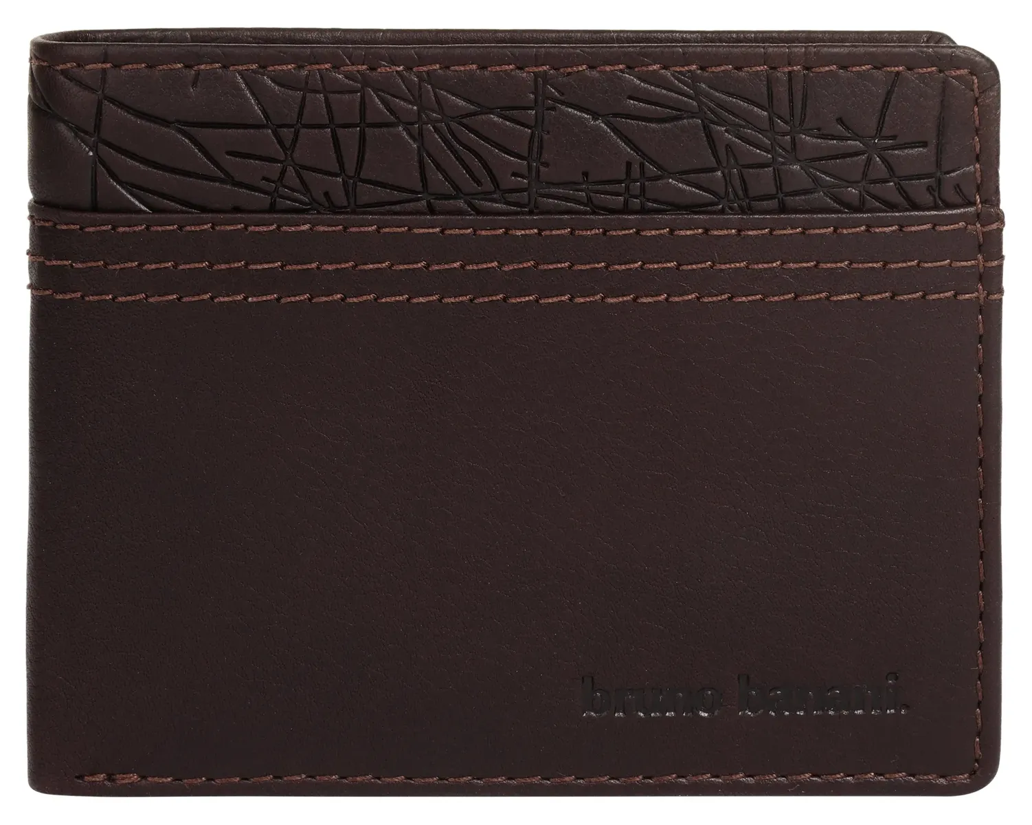 

Кошелек Bruno Banani, натуральная кожа, коричневый