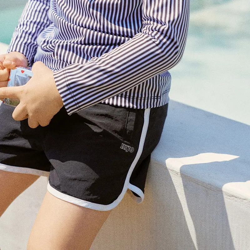 Детские плавательные шорты Puddle Swim Pants чёрные от Hijo