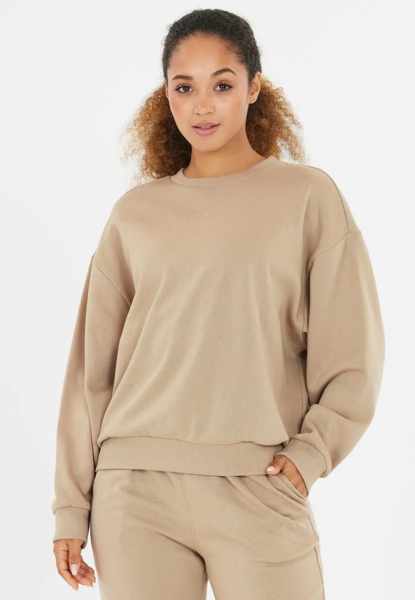 

Толстовка ATHLECIA "Damla" из очень мягкого и дышащего материала, бежевый