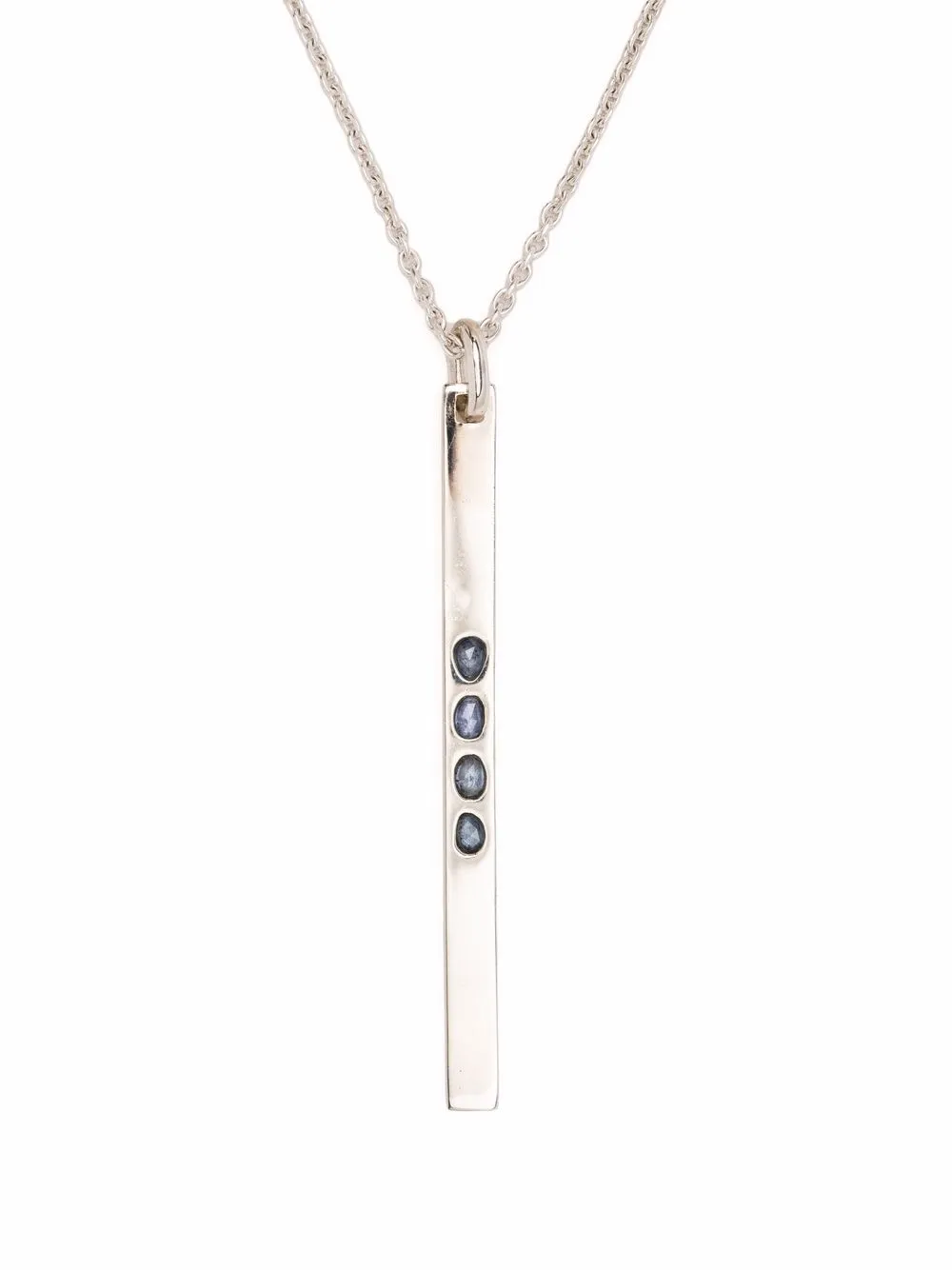 

Колье Plate с подвеской Parts of Four, серебяный