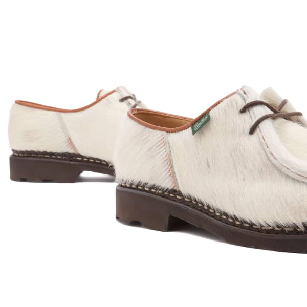 Мужские дерби из кожи коровьей шерсти Paraboot на шнуровке, коричневый — фото 3
