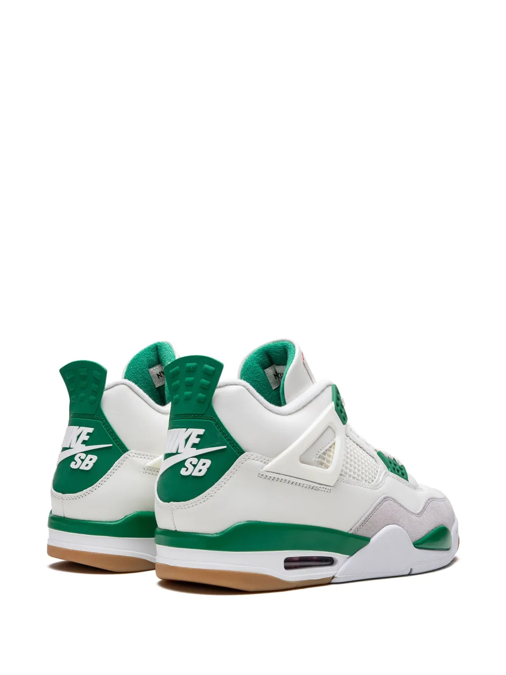 Кроссовки SB Air  4 из коллаборации с Nike Jordan, белый — фото 3