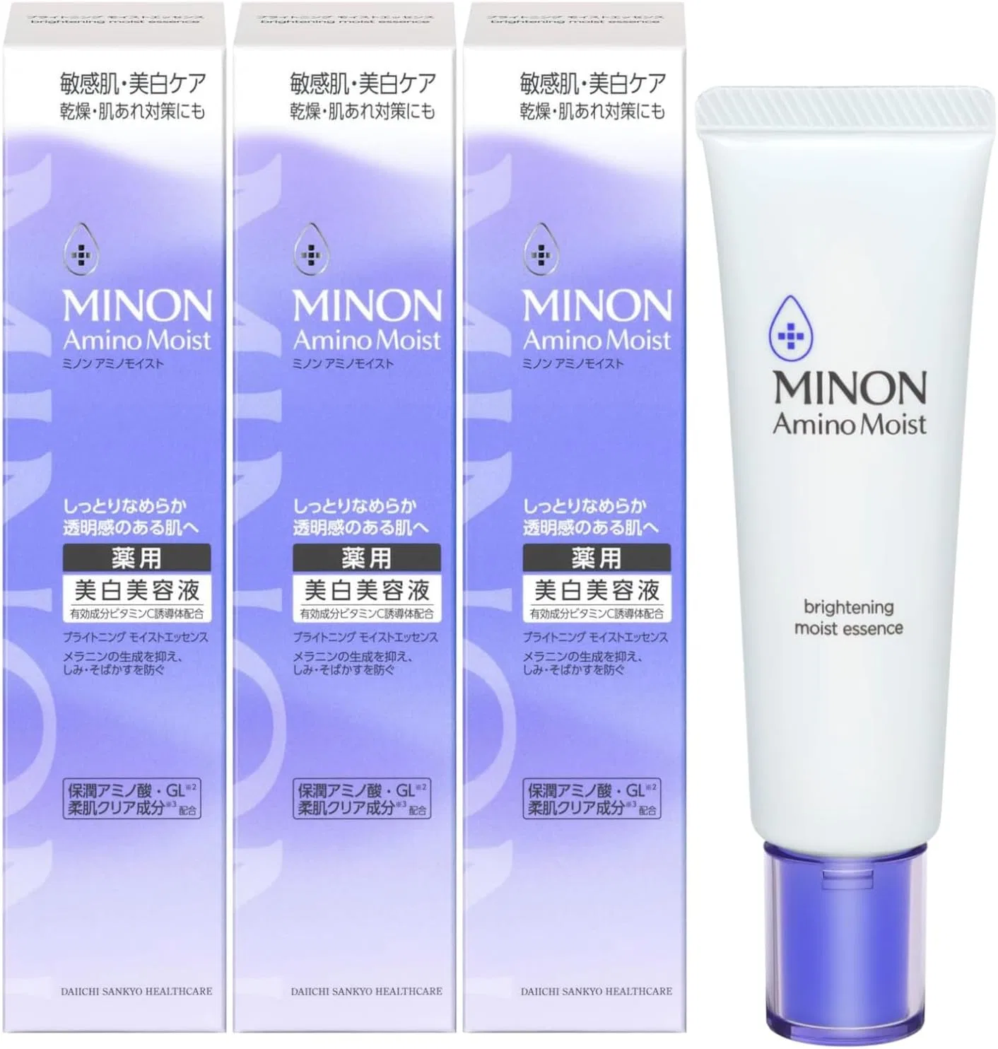 Эссенция Essence — Отбеливающая Minon Amino Moisture Brightening Moisture, 30 г
