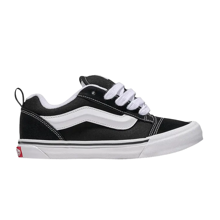 

Кроссовки Vans Knu-Skool Kids Black True White, черный