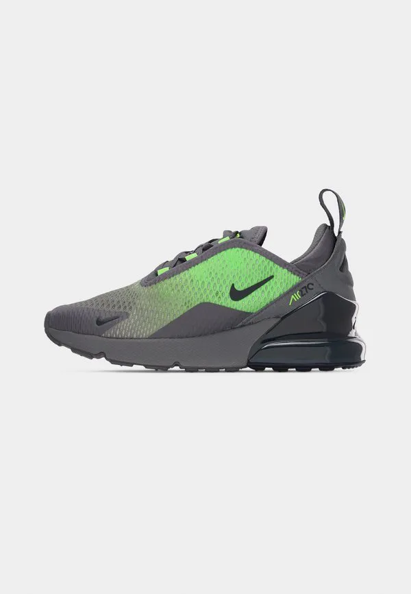 Кроссовки air max 270 унисекс Nike Sportswear, Pencil Point/Anthracite/Lime Blast — фото 2