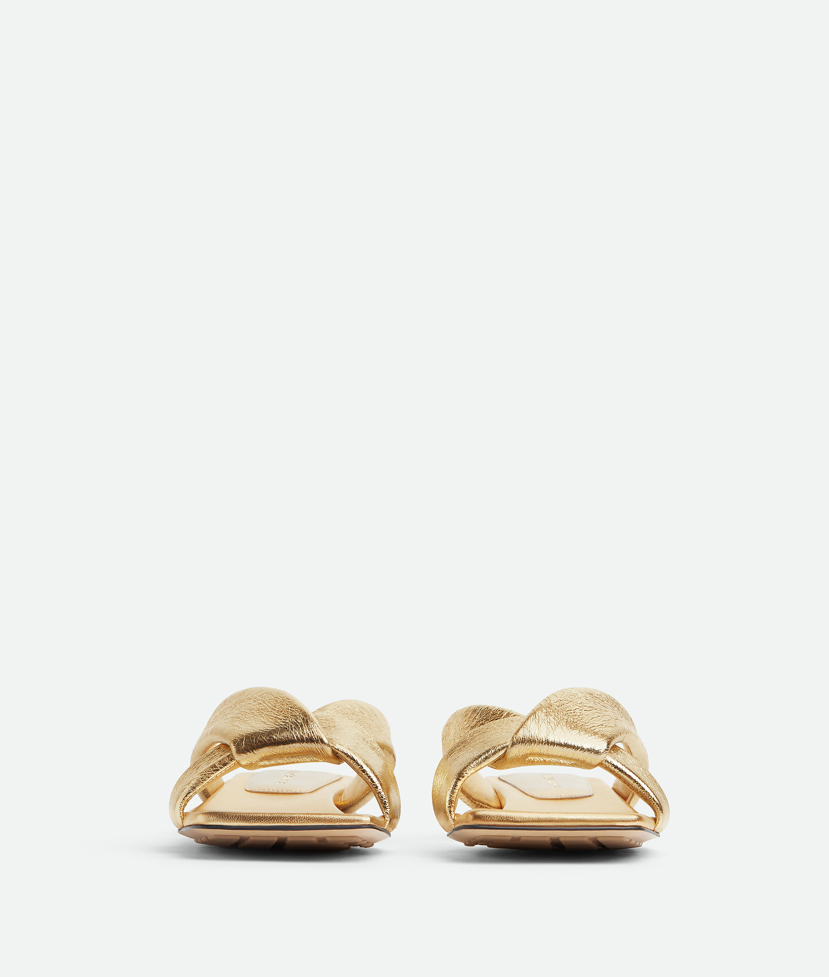 Лоферы riva на плоской подошве BOTTEGA VENETA, медальон — фото 3