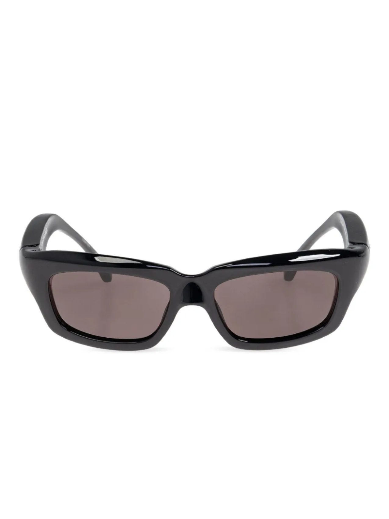 

Balenciaga Eyewear rectangle-frame солнцезащитные очки, черный