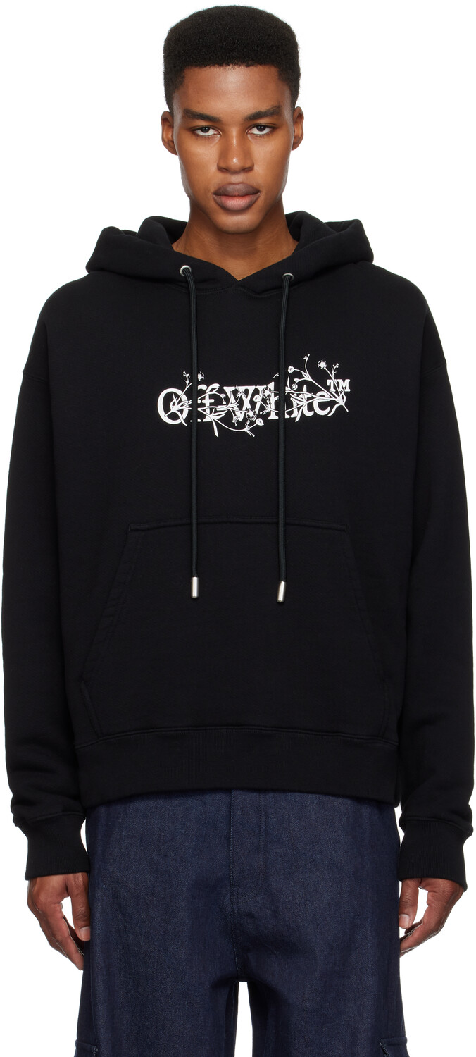 

Черная толстовка Bookish Flower Skate Off-White