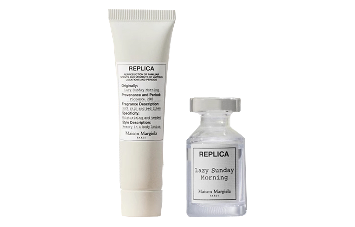 

Набор пробников духов lazy weekend два флакона туалетная вода lily of the valley neroli 7мл+5мл Maison Margiela