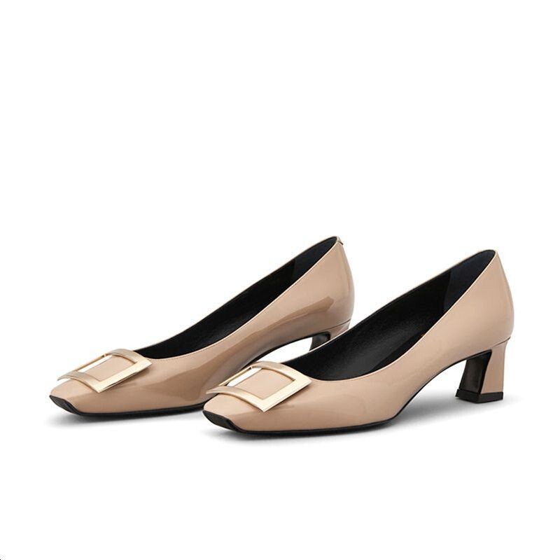 

Туфли женские на высоком каблуке телесные Ying Ying, цвет Nude (4.5cm)