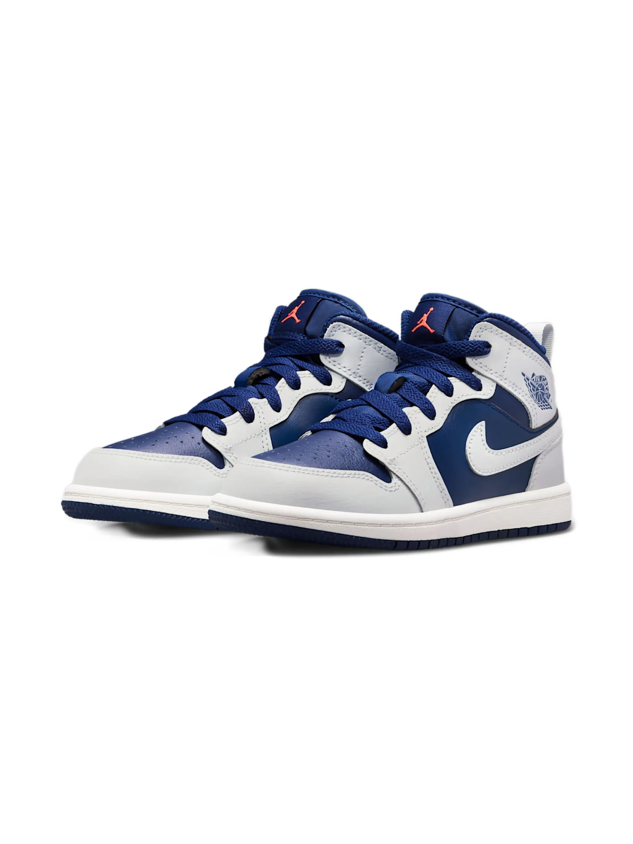 

Кроссовки Air Jordan 1 Mid Jordan Kids, синий