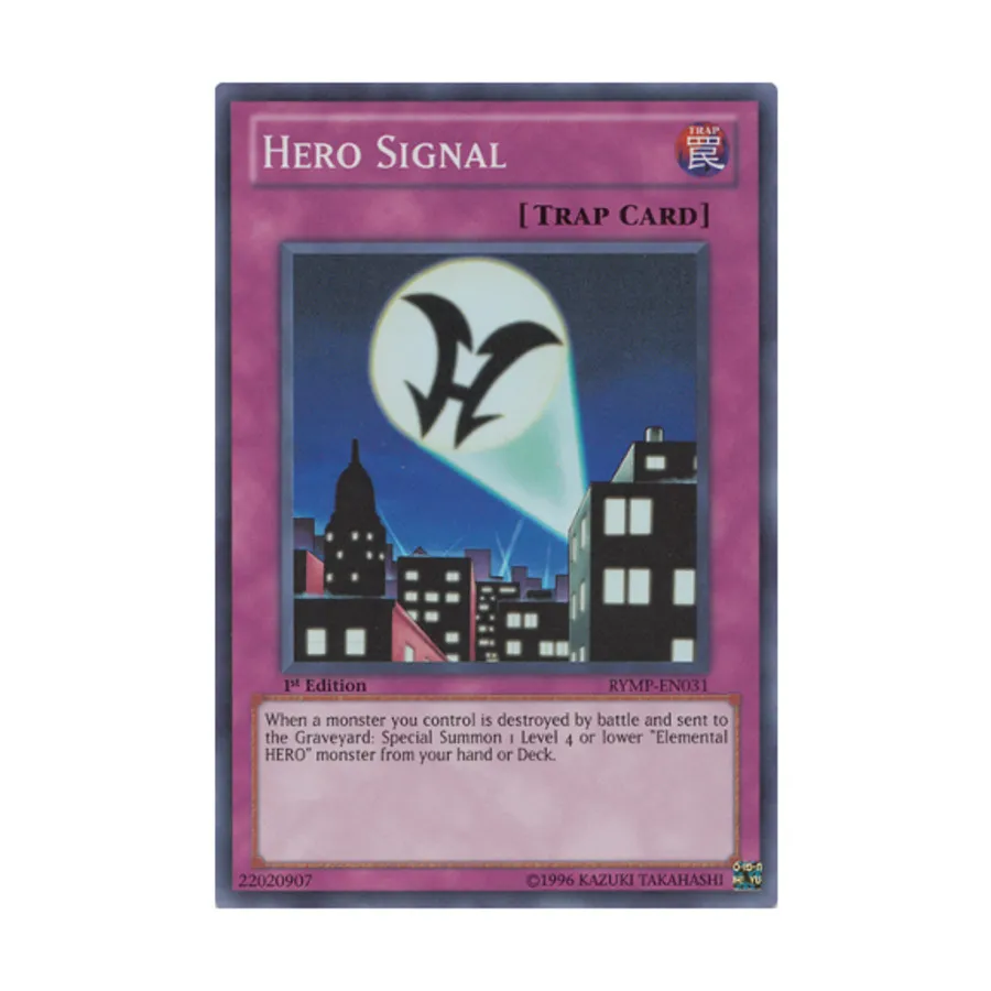 

CCG Сигнал героя (супер редкий), Yu-Gi-Oh - Ra Yellow Mega-Pack - Singles
