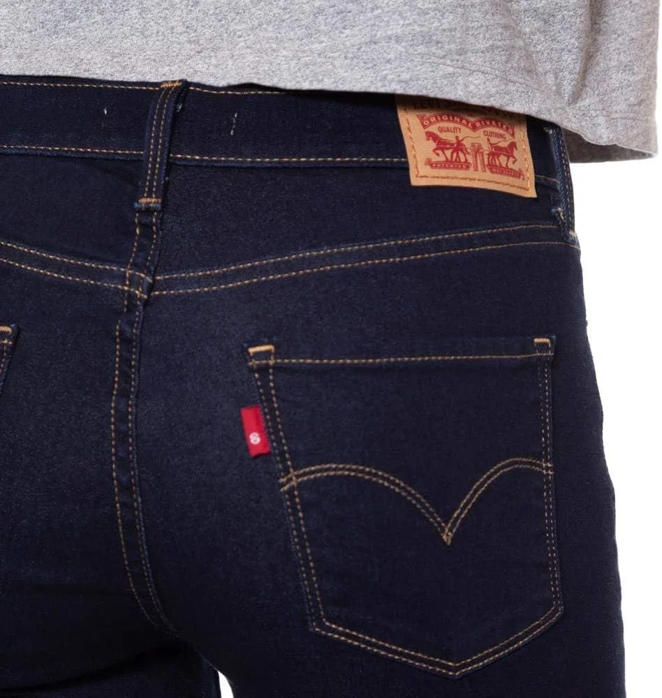 Levi's Women's Plus-Size 315 зауженные джинсы буткат, индиго — фото 4