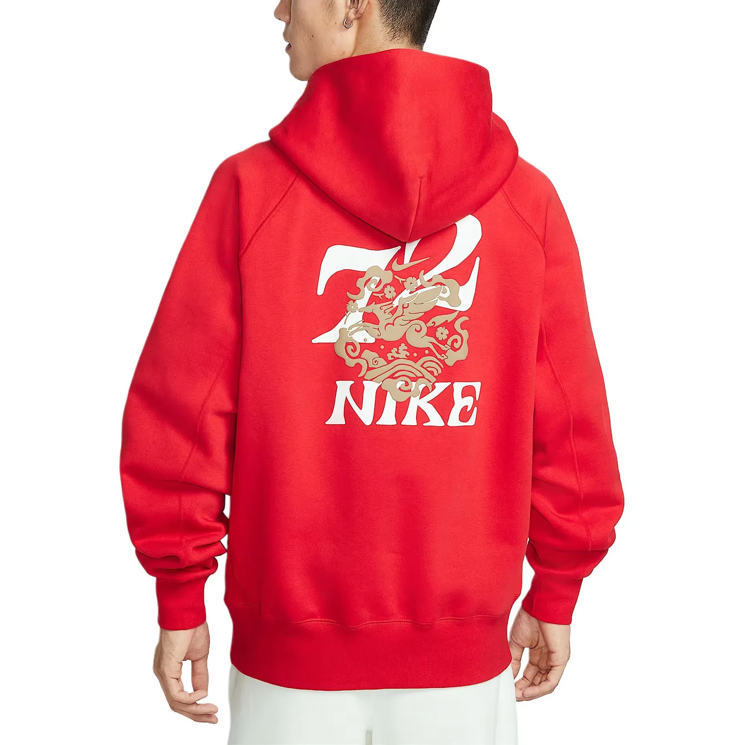 Толстовка из флиса для мужчин Nike, University Red