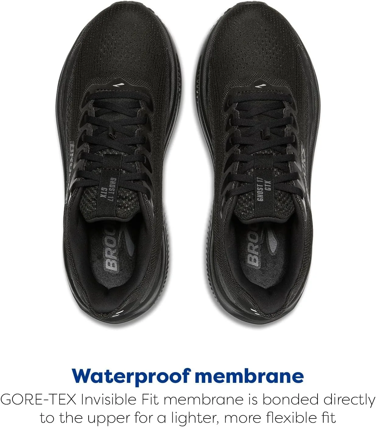 Мужские кроссовки Brooks Ghost 17 GTX, черный — фото 4