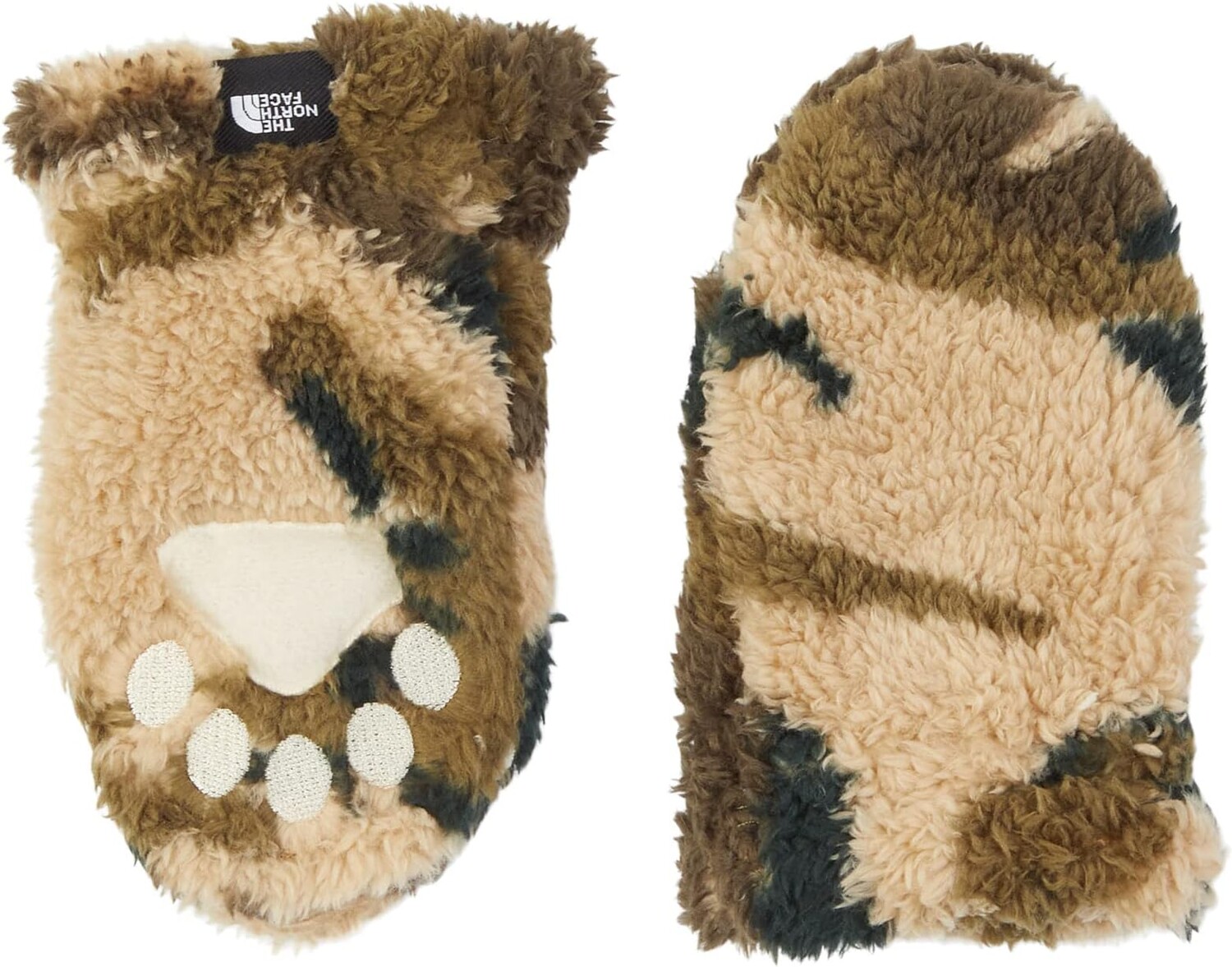 

Перчатки The North Face Bear Mitt, цвет New Taupe Green Explorer Camo Print