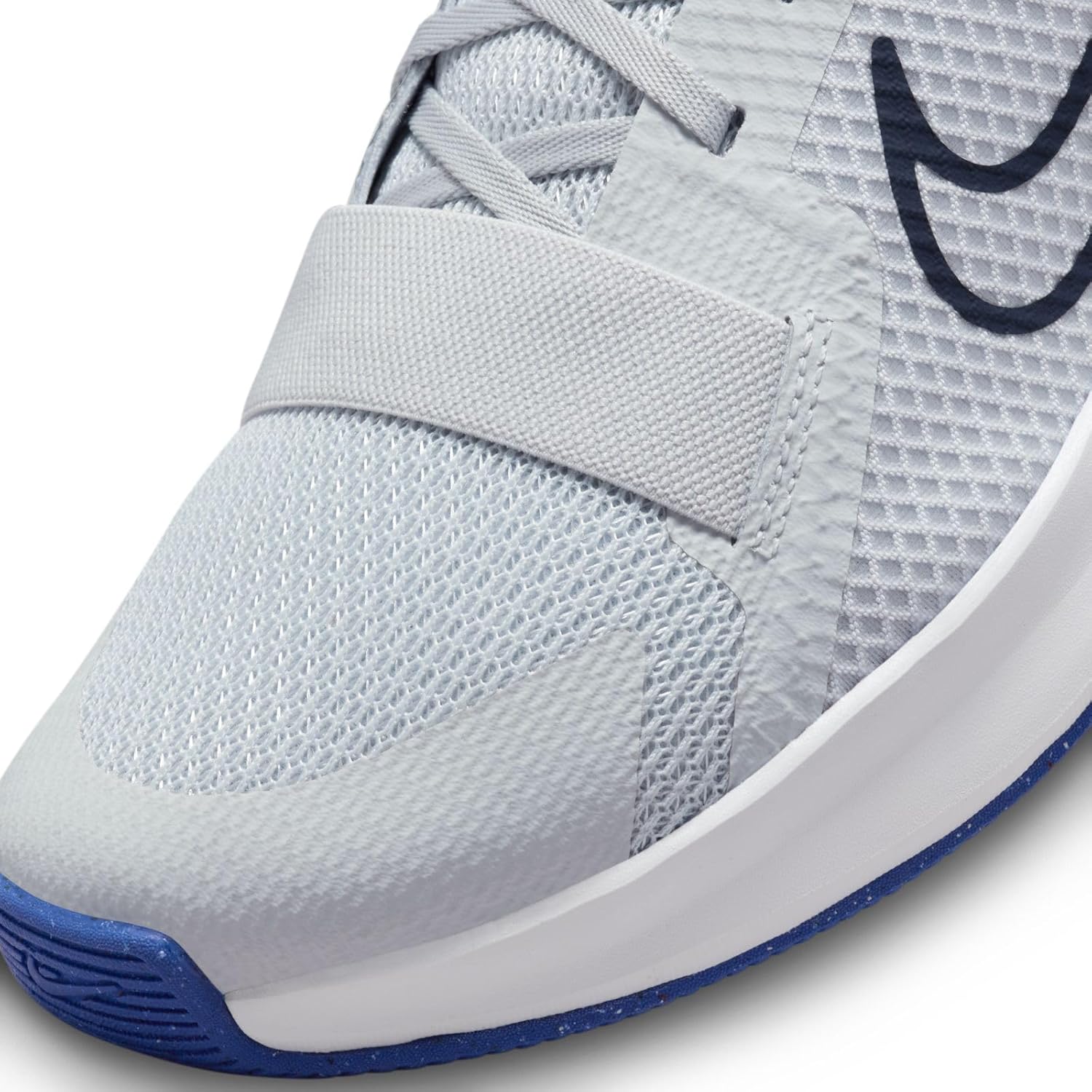 Кроссовки Nike для мужских кроссовок с низким вырезом, Pure Platinum Obsidian Racer Blue White — фото 4
