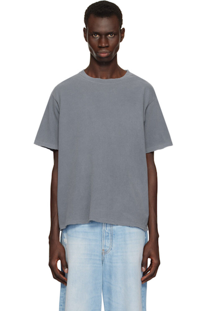 

Укороченная футболка Navy Folsom John Elliott