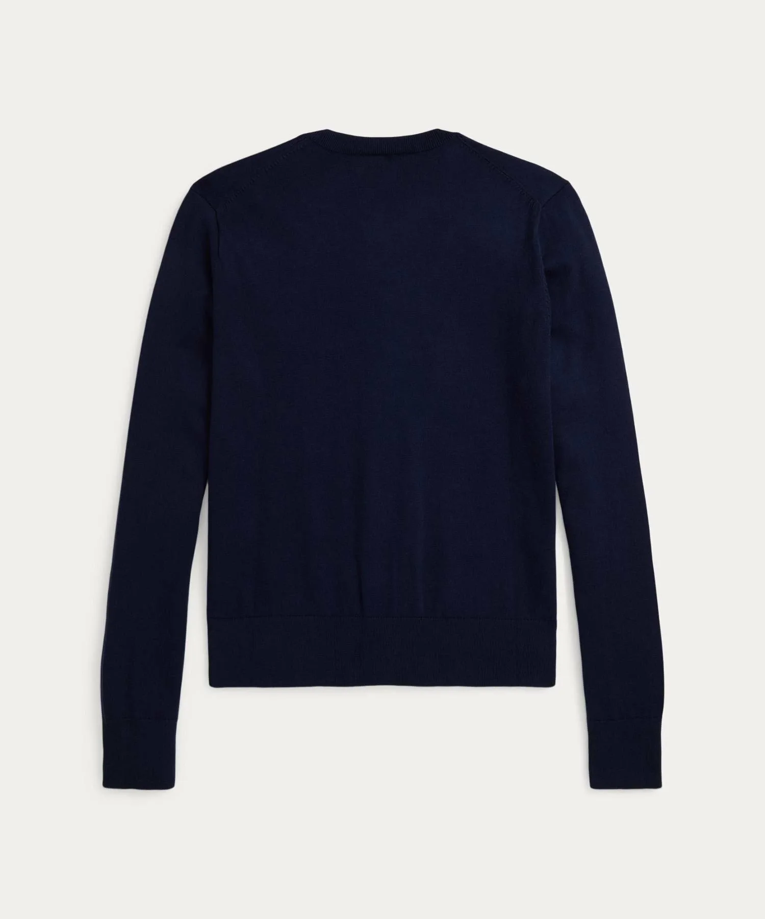 Хлопковый кардиган с круглым вырезом Polo Ralph Lauren, 400 Blue — фото 2