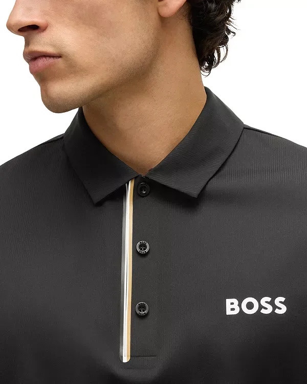 Paddytech pro polo Boss, Black — фото 4