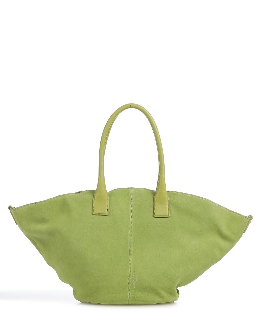 

Шоппер Mica Promo Suede M из матовой кожи Liebeskind, зеленый