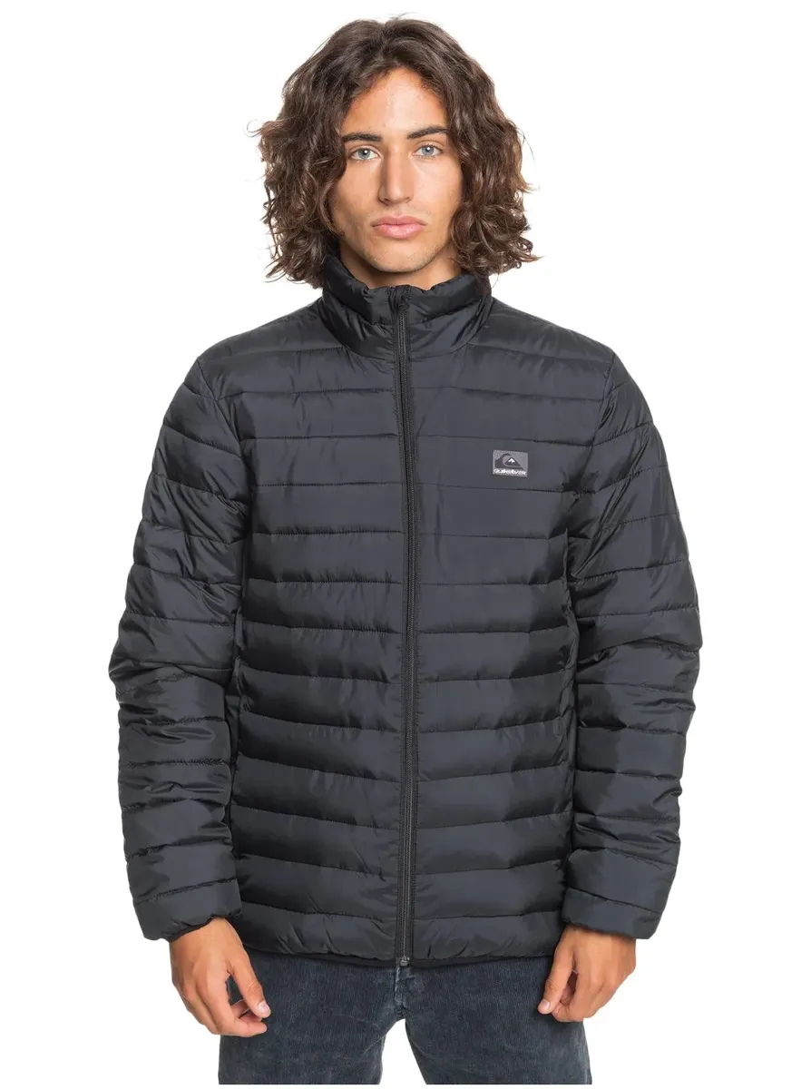 

Пуховик Quiksilver "Чешуйчатый", черный