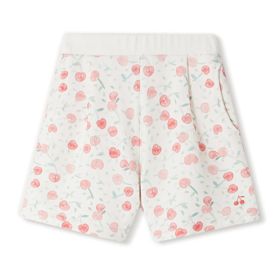 

Bonpoint Девочки Cornelia Шорты с вишневым принтом, белый