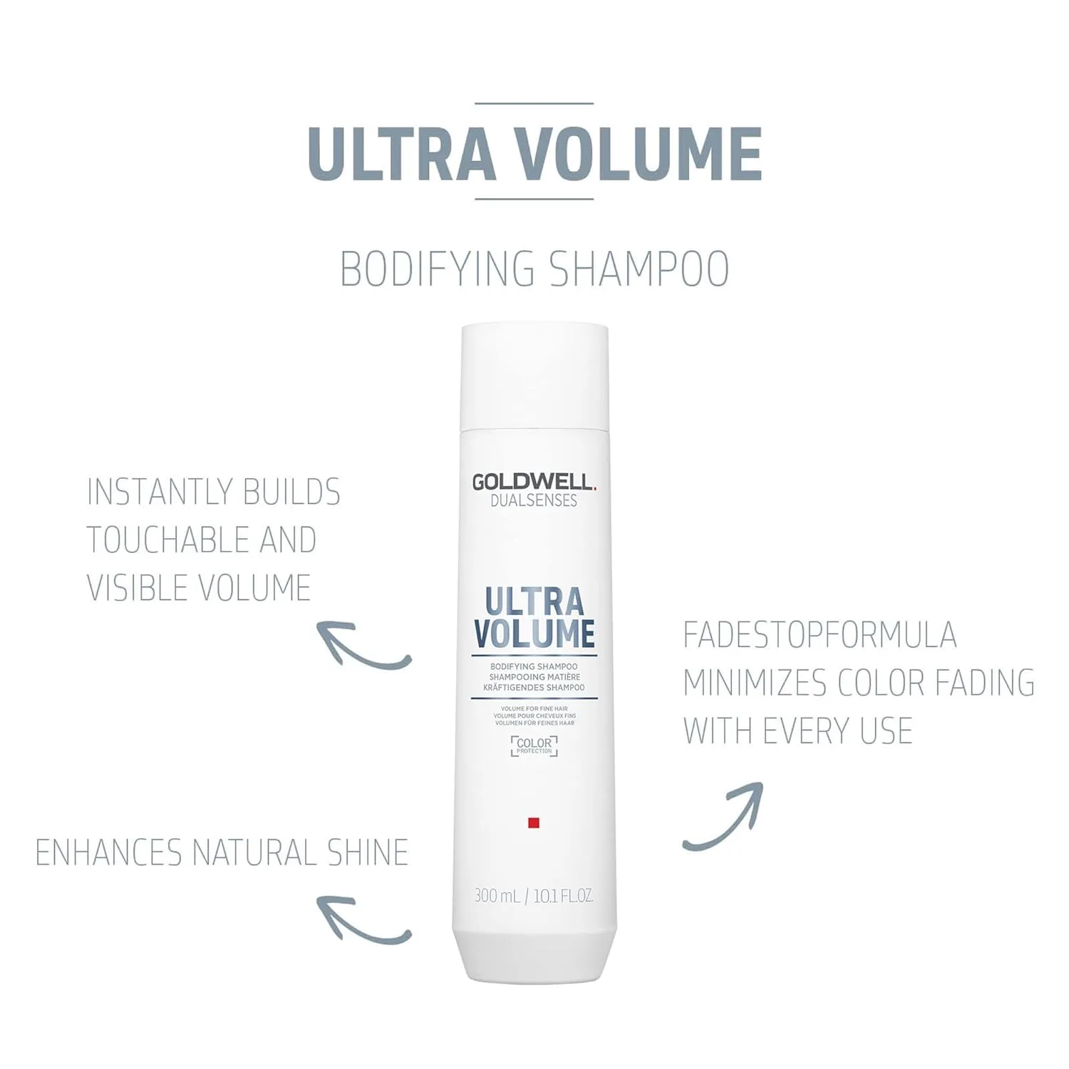 Шампунь Goldwell Dualsenses Ultra Volume Bodifying Shampoo 300 мл — фото 2