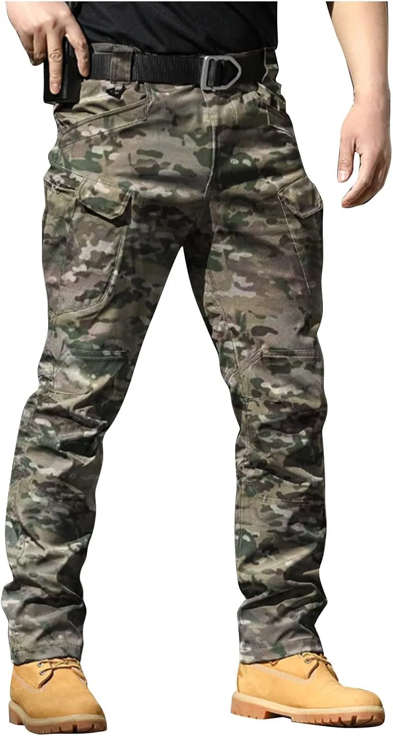 Джинсы с камуфляжем, Leopard Print