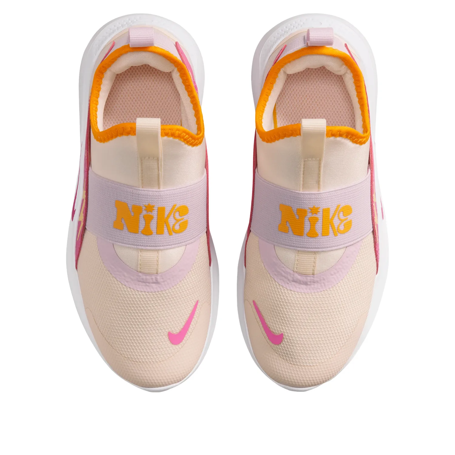 (PS) Кроссовки Nike Flex Runner 4 SE 'Chalk Sundial Tangerine Tint', розовый — фото 2