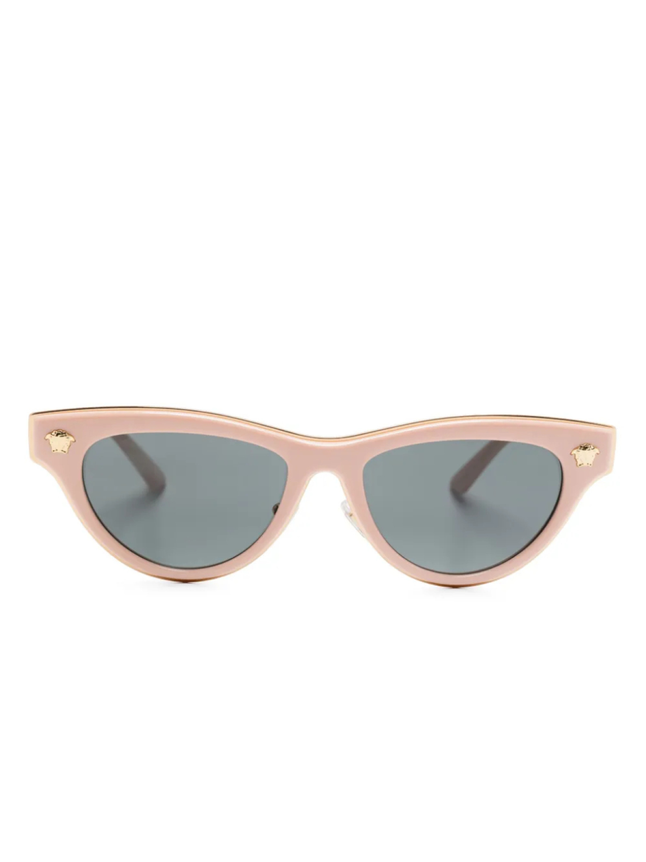 

Солнцезащитные очки в оправе 'кошачий глаз' Versace Eyewear, розовый
