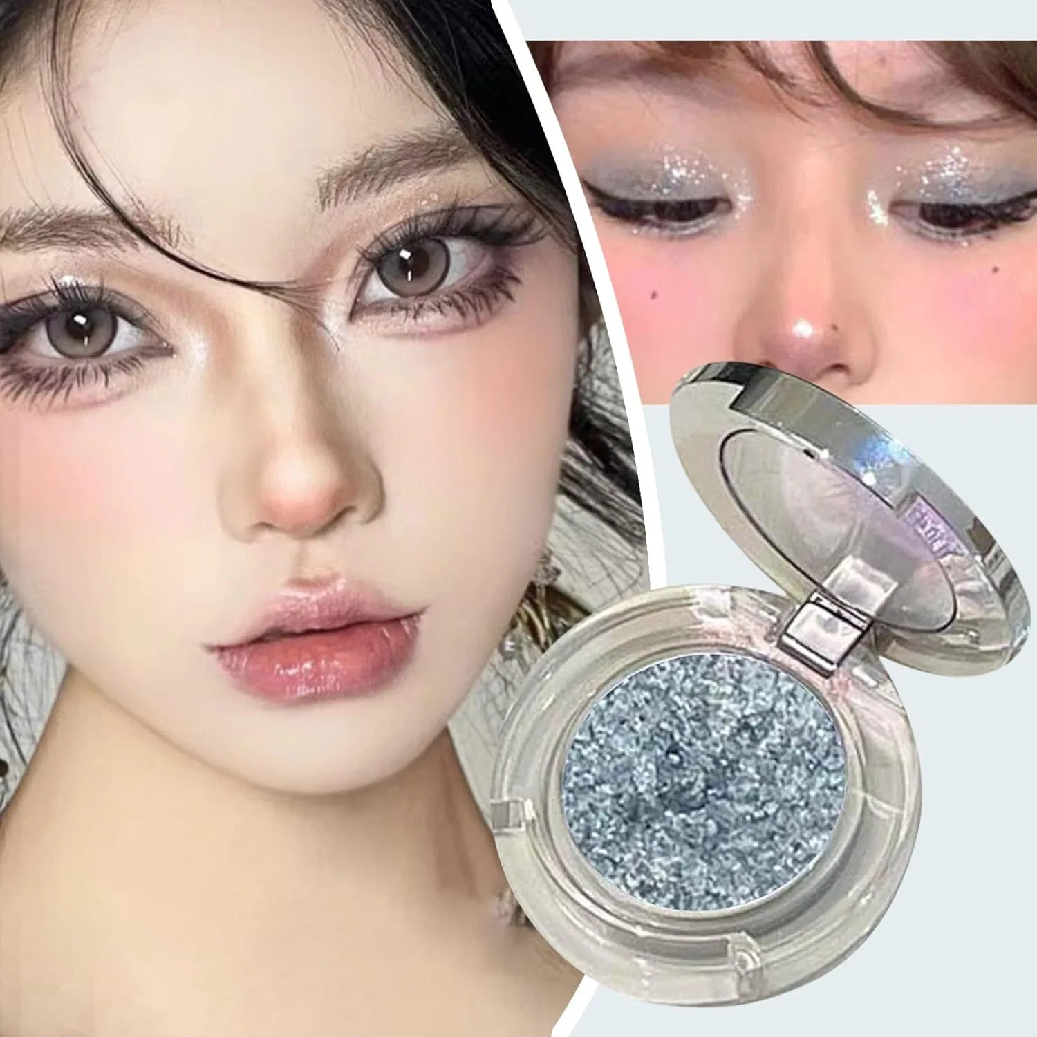 Тени для век Fine Glitter Diamante Eyeshadow 05# — фото 2