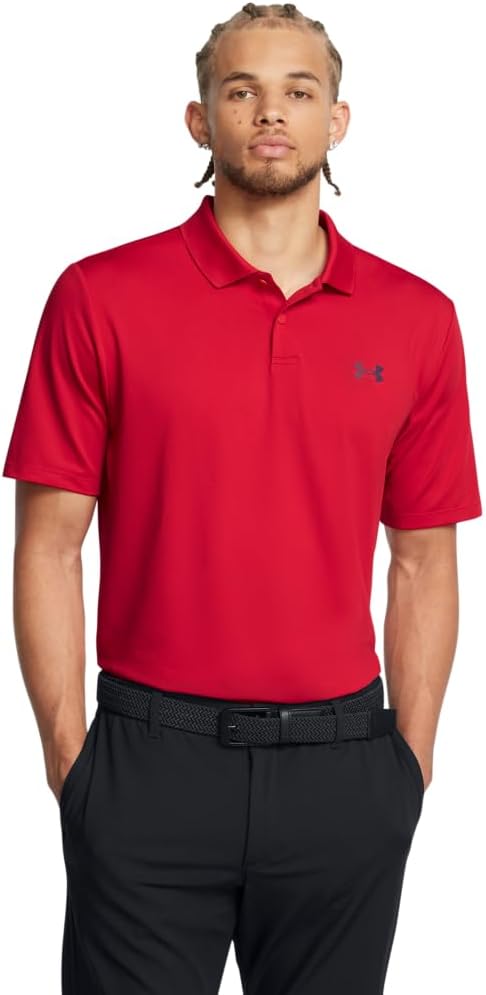 

Under Armour мужская поло Matchplay, (601) Red/Midnight Navy