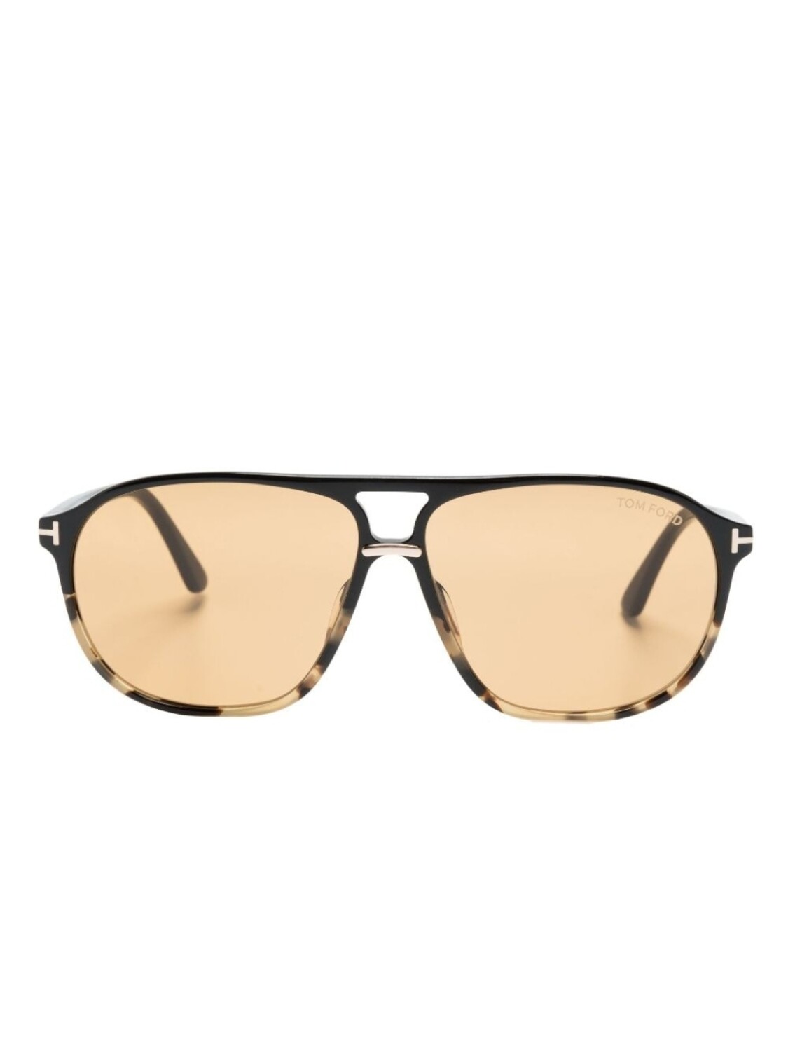 

TOM FORD Eyewear солнцезащитные очки-пилоты, черный