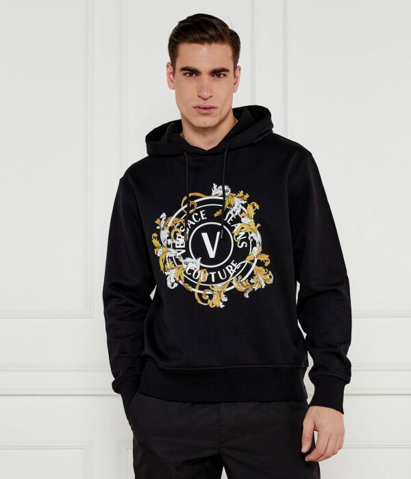 

Толстовка Regular Fit Versace Jeans Couture, черный