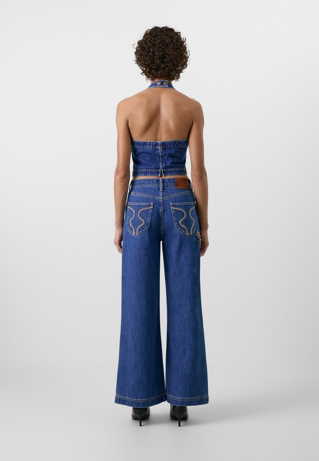 

Топ GAP X CULT GAIA DNM HLTER BUSTIER GAP, синий