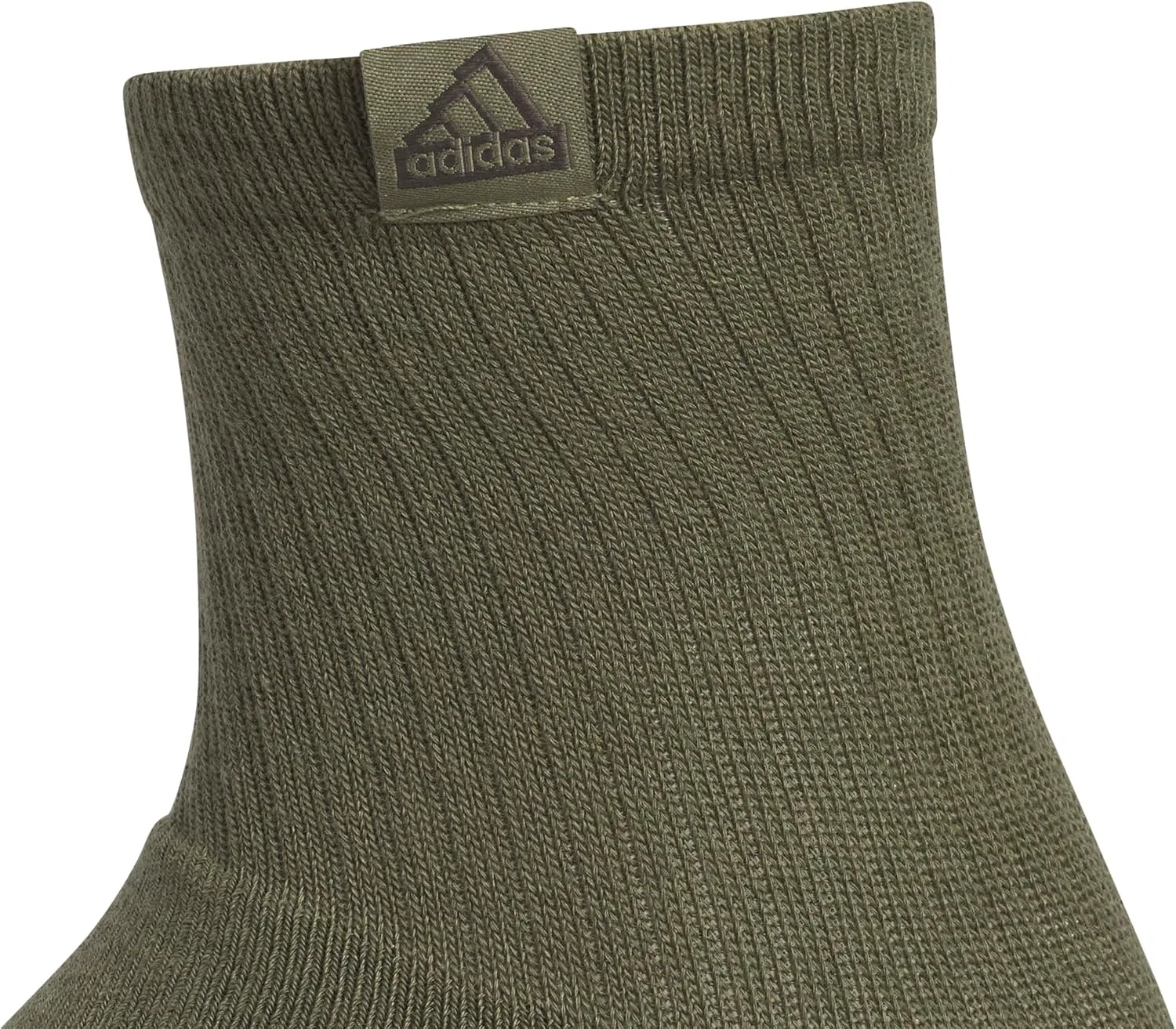 Носки мужские с компрессией свода стопы adidas, 3 пары, Olive Strata Green/Alumina Beige/Black — фото 4