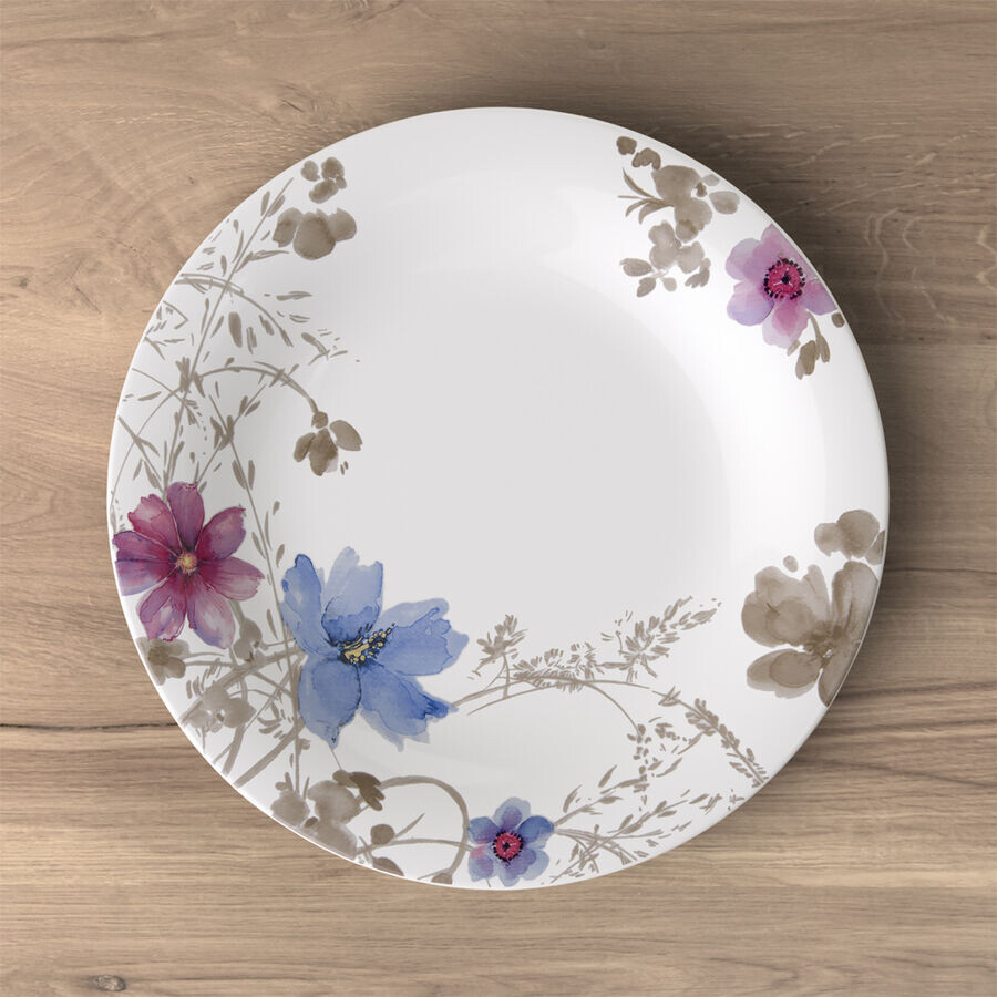 

Обеденная тарелка Mariefleur Gris Basic Villeroy & Boch, красочный