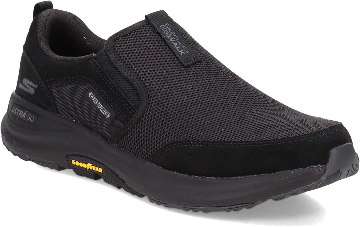 Мужские походные кроссовки Skechers Go Walk Outdoor Andes, черный — фото 2