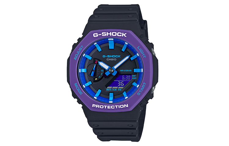 

CASIO Часы Men Liquid Crystal/Analog Dual Display Series Watch GA-2100THS-1A