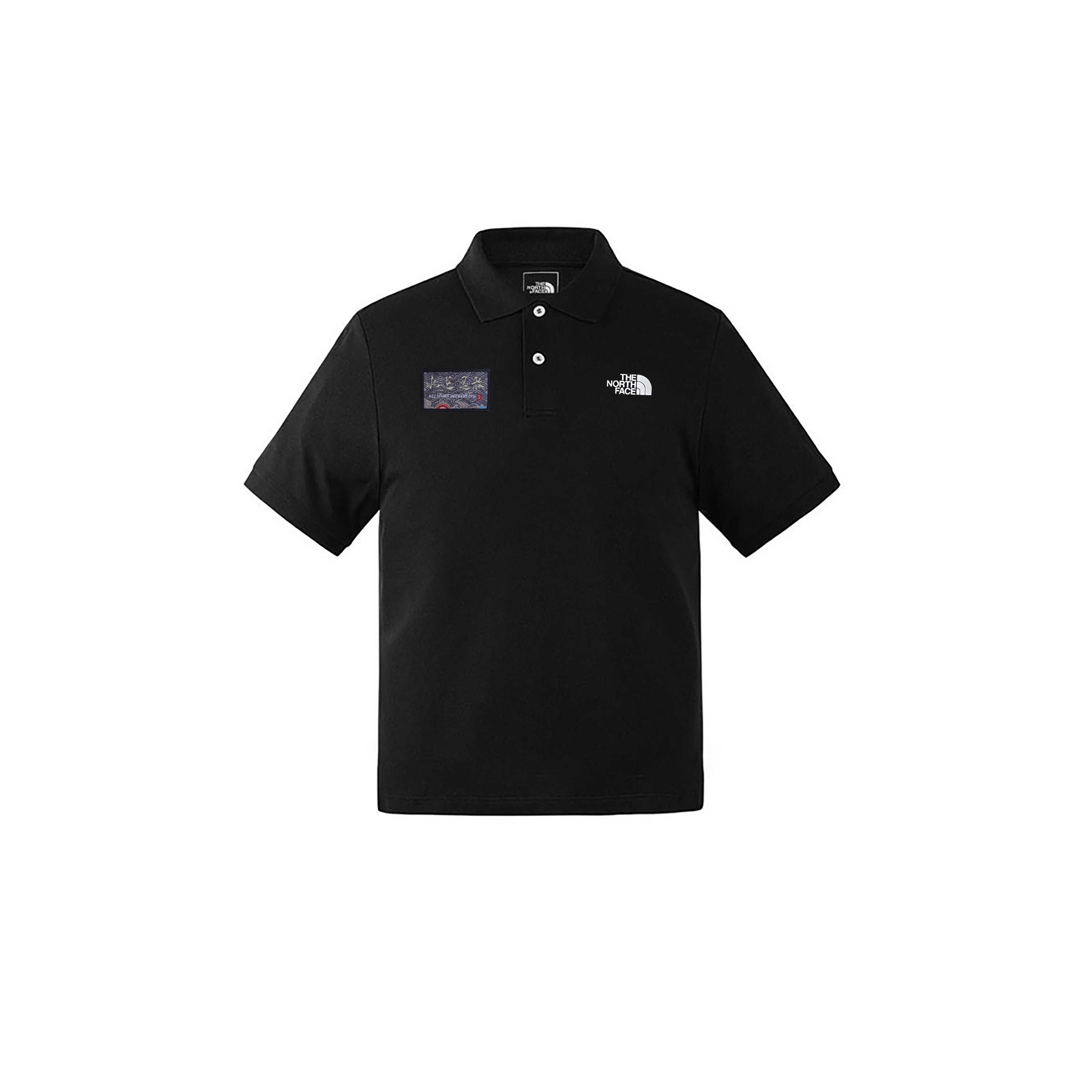 

Мужская поло с коротким рукавом THE NORTH FACE, черный