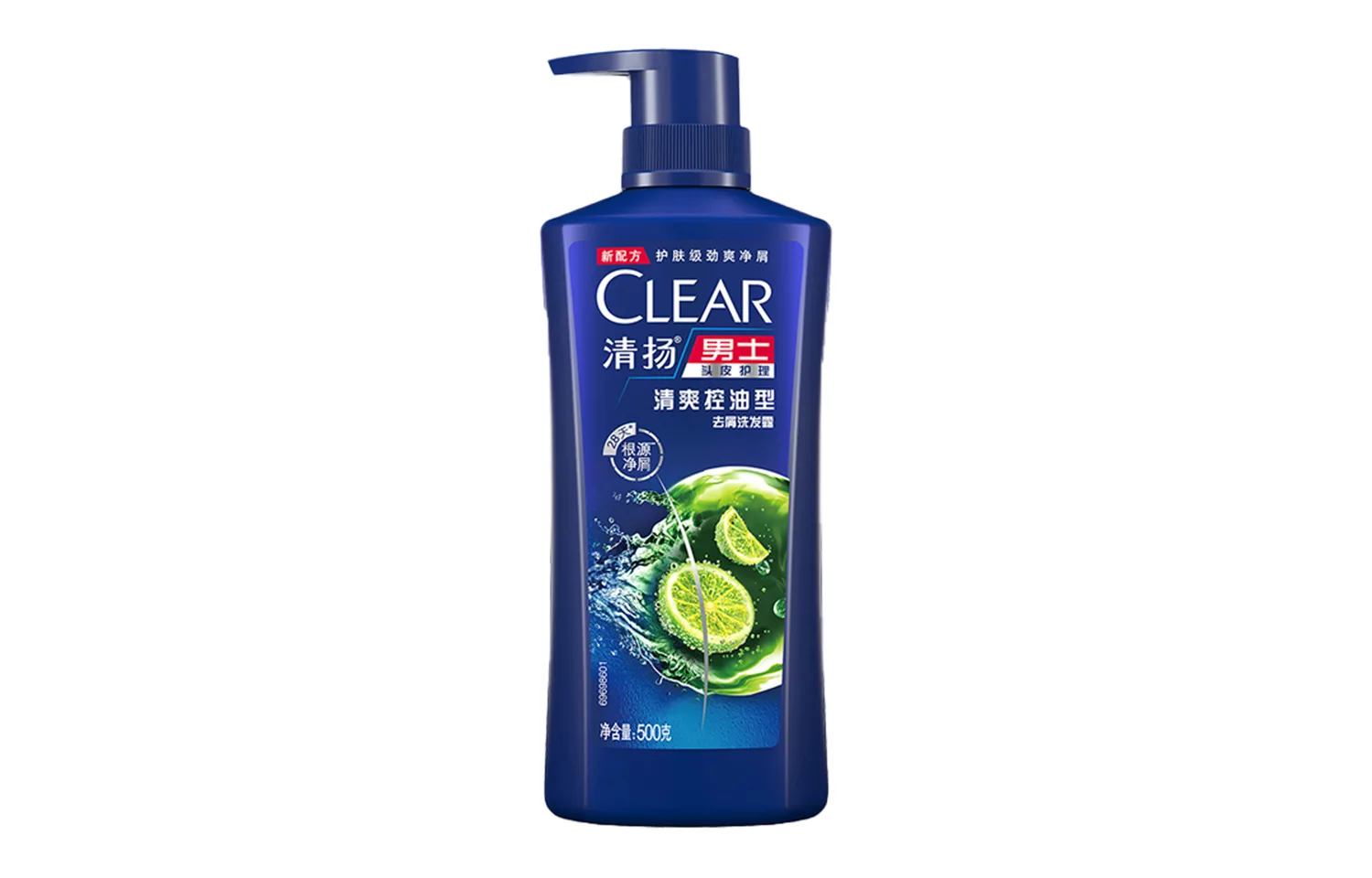 Шампунь от перхоти глубокой очистки против зуда и жирности CLEAR, 500g