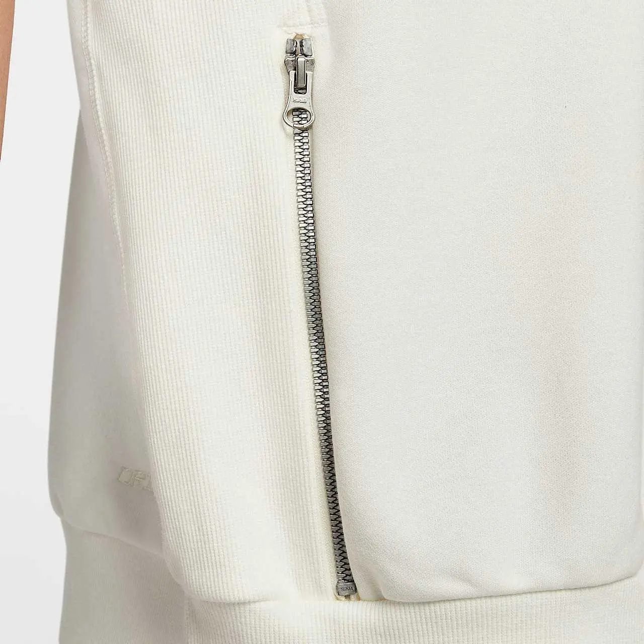Nike Мужская майка Dri Fit светло-бежевый белый — фото 3