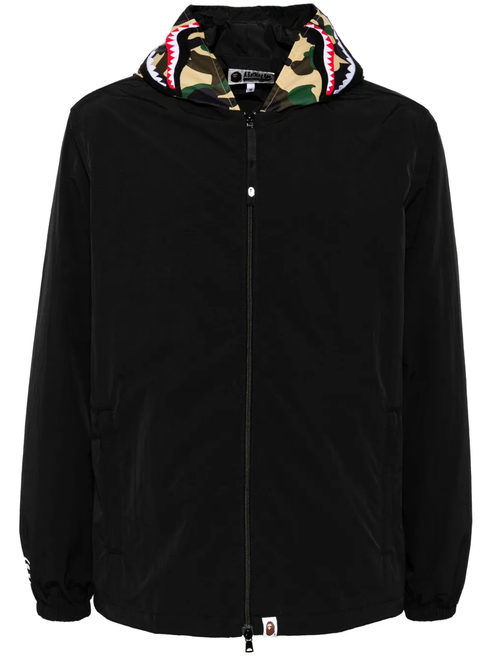 

Куртка 1st camo shark с капюшоном A BATHING APE, черный